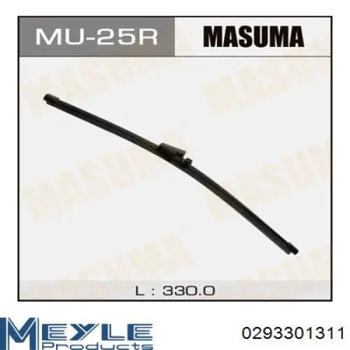 Compre 0293301311 Meyle Limpa-pára-brisas de vidro traseiro