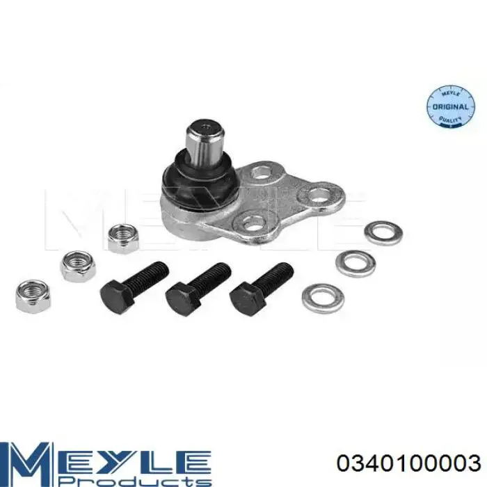 Suporte de esfera inferior Meyle 0340100003 preço, a partir de 17,19 USD