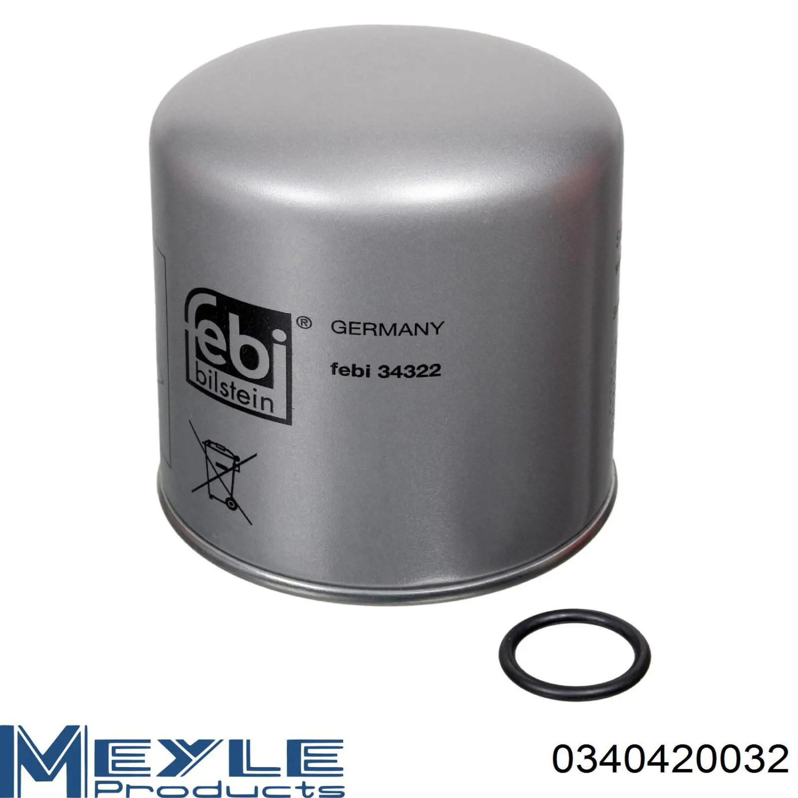 Filtro de secador de ar (separador de umidade e óleo) (TRUCK) RD4324100202 Rider