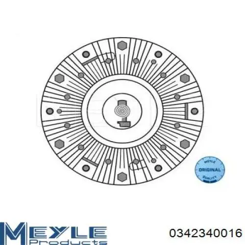 Compre A3662001322 Mercedes Acoplamento viscoso de ventilador de esfriamento