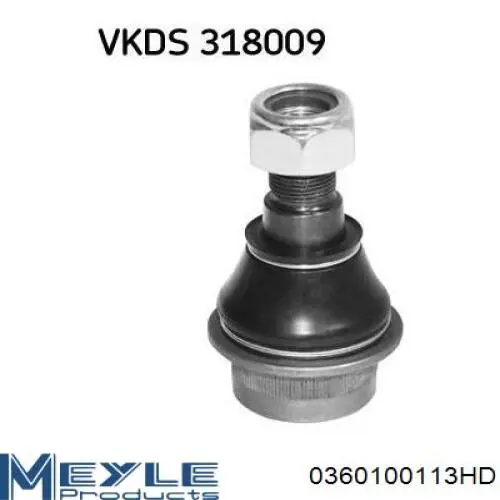 Compre 0360100113HD Meyle Suporte de esfera inferior