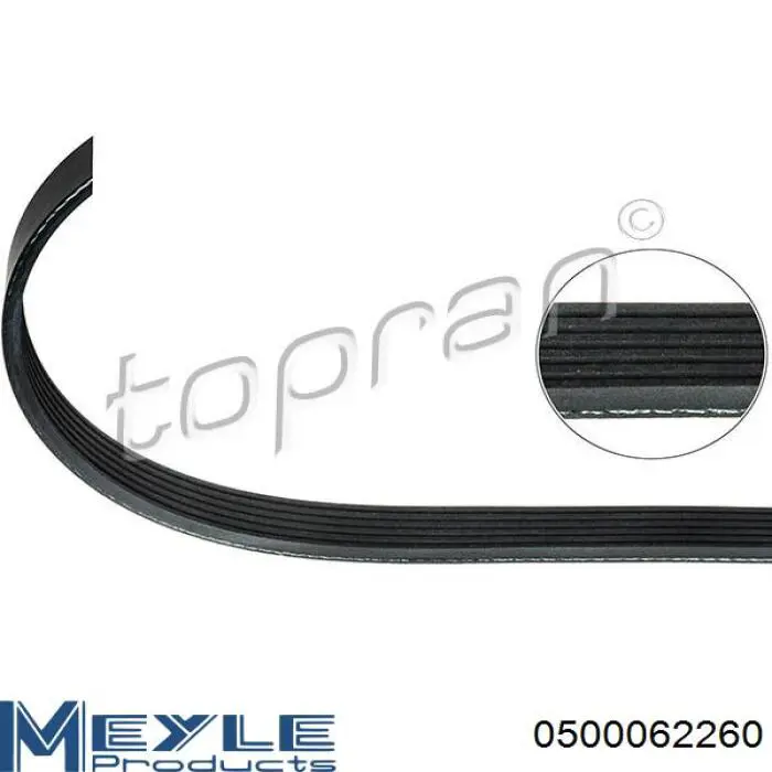 Compre 0500062260 Meyle Correia dos conjuntos de transmissão