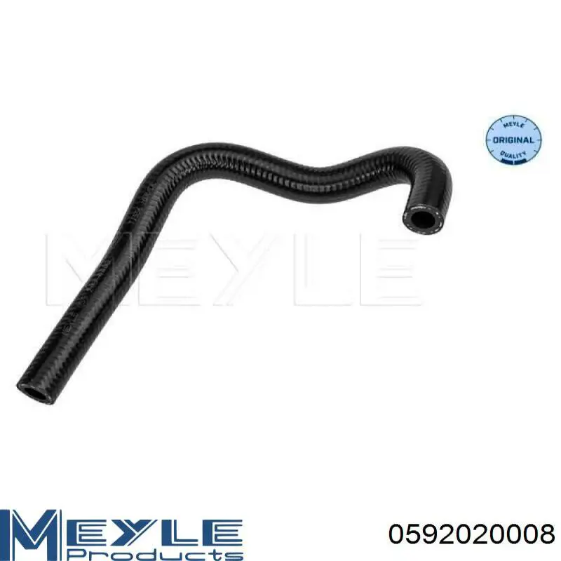 Compre 0592020008 Meyle Mangueira da Direção hidrâulica assistida de pressão alta desde a bomba até a régua (do mecanismo)