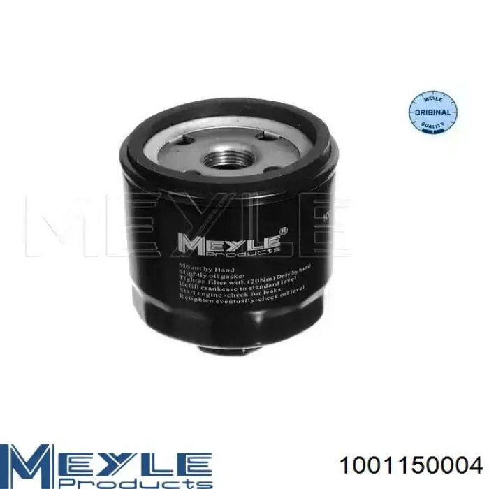 Filtro de óleo Meyle 1001150004 preço, a partir de 6,50 USD