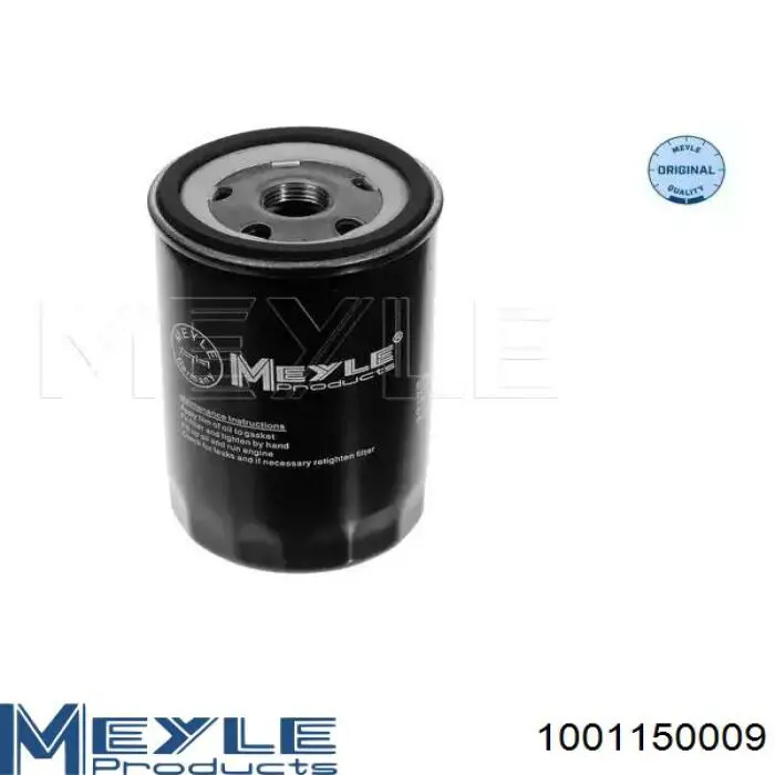 Filtro de óleo Meyle 1001150009 preço, a partir de 7,02 USD
