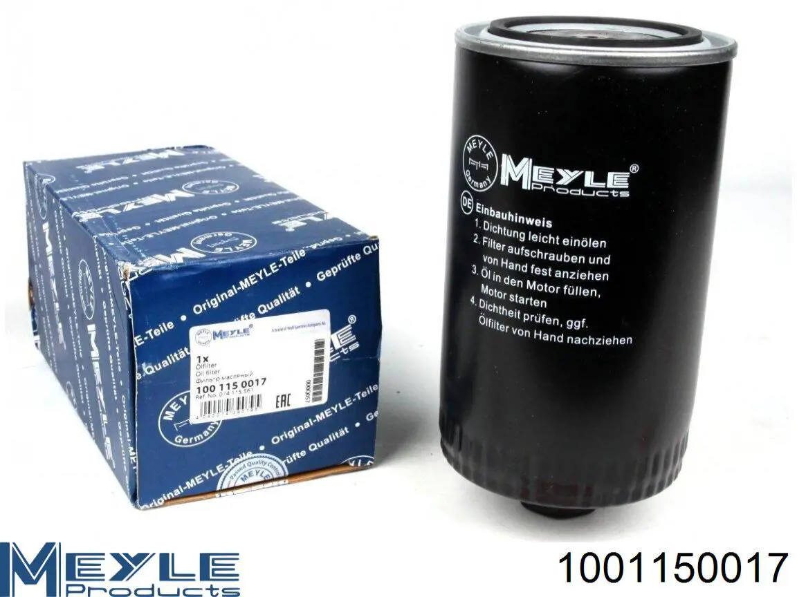 Compre 1001150017 Meyle Filtro de óleo