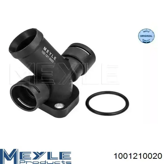 Compre 1001210020 Meyle Flange do sistema de esfriamento (união em T)