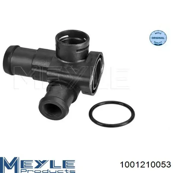 Flange do sistema de esfriamento (união em T) Meyle 1001210053 preço, a partir de 5,10 USD