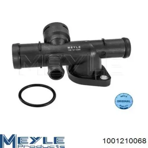 Flange do sistema de esfriamento (união em T) 108872755 Hans Pries (Topran)