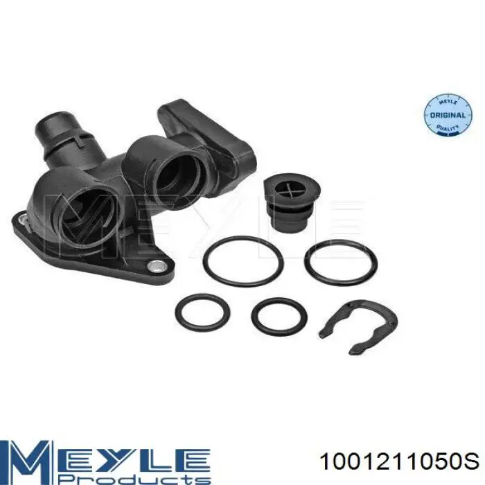 Flange do sistema de esfriamento (união em T) Meyle 1001211050S preço, a partir de 6,61 USD
