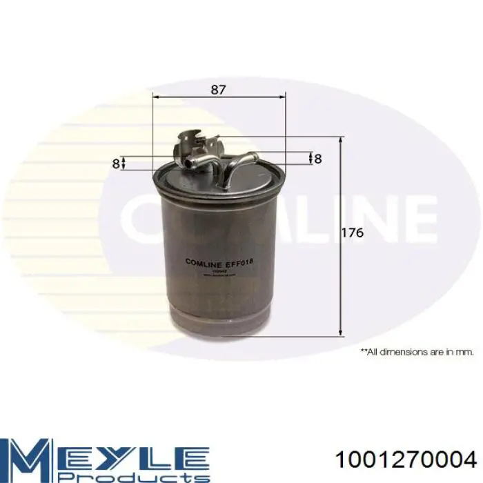 Compre 1001270004 Meyle Filtro de combustível