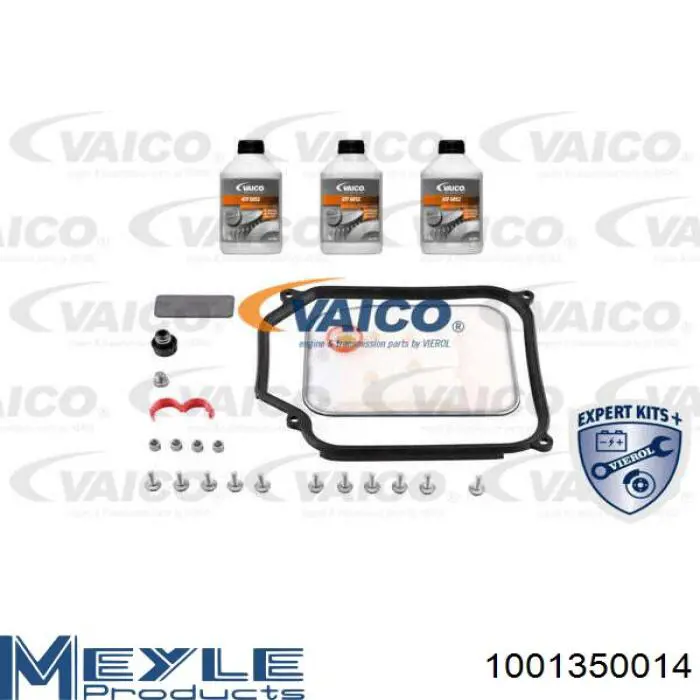 Kit de serviço para a substituição de óleo na Caixa Automática de Mudança Meyle 1001350014 preço, a partir de 108,12 USD