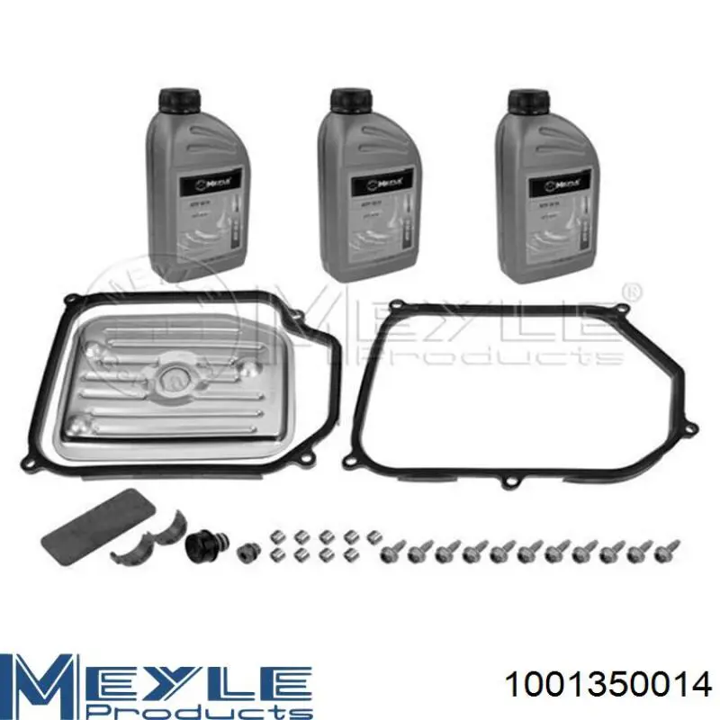1001350014 Meyle Kit de serviço para a substituição de óleo na Caixa Automática de Mudança