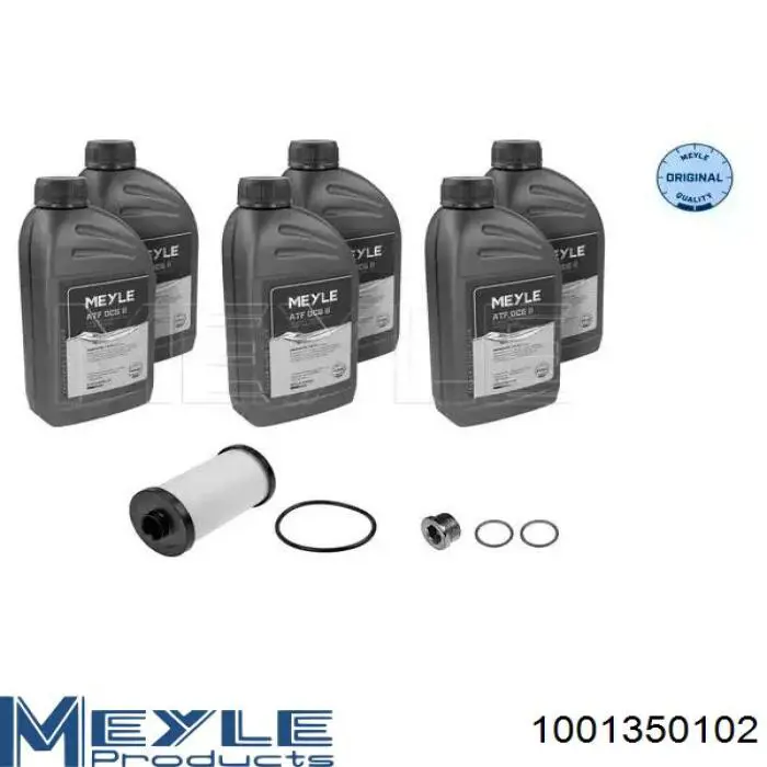 1001350102 Meyle Kit de serviço para a substituição de óleo na Caixa Automática de Mudança