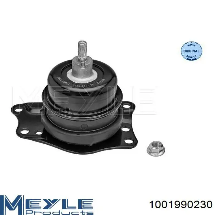 Coxim (suporte) direito de motor Meyle 1001990230 preço, a partir de 59,82 USD