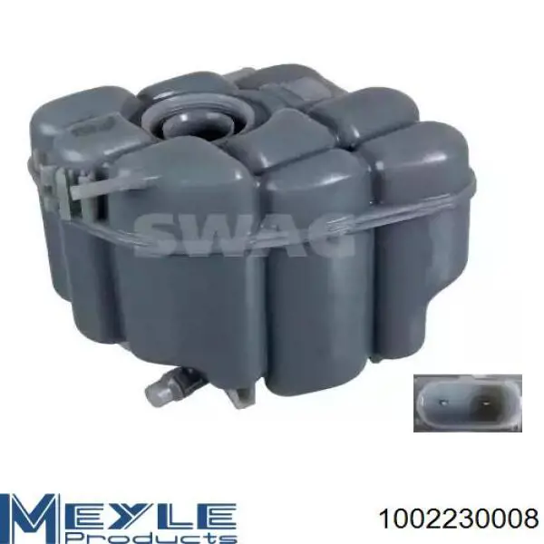Compre 1002230008 Meyle Tanque de expansão do sistema de esfriamento
