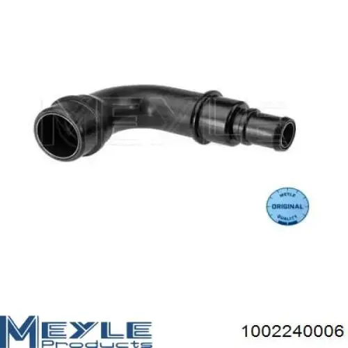 1002240006 Meyle Cano derivado de ventilação de cárter (de separador de óleo)