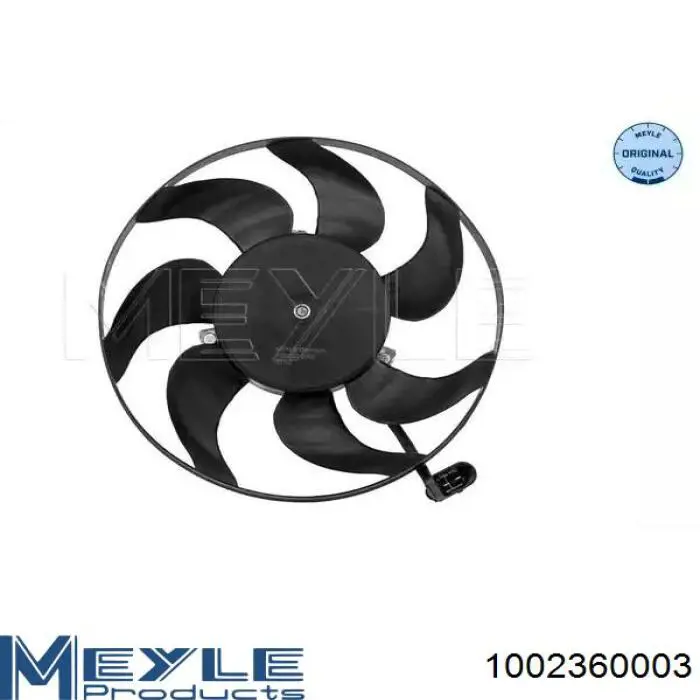 Ventilador elétrico de esfriamento montado (motor + roda de aletas) direito FP74W1005 FPS