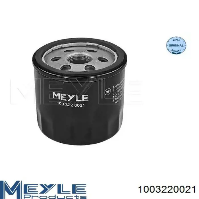 Filtro de óleo Meyle 1003220021 preço, a partir de 5,84 USD