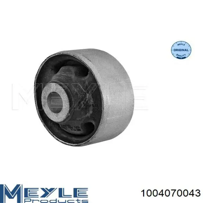 Compre 1004070043 Meyle Bloco silencioso dianteiro do braço oscilante inferior