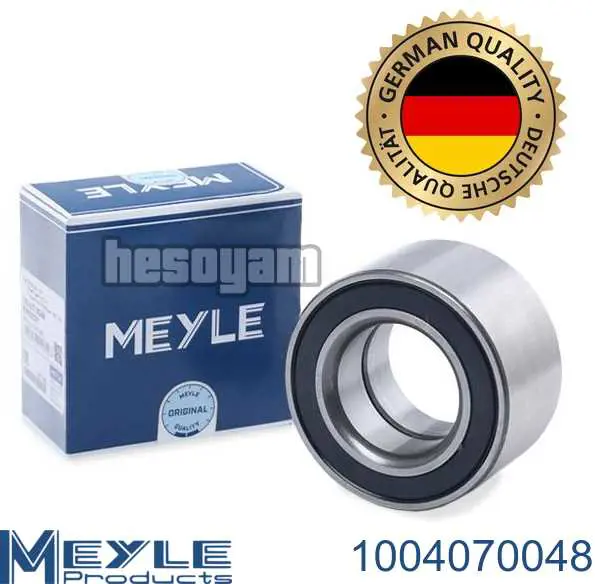 Rolamento de cubo dianteiro Meyle 1004070048 preço, a partir de 22,68 USD