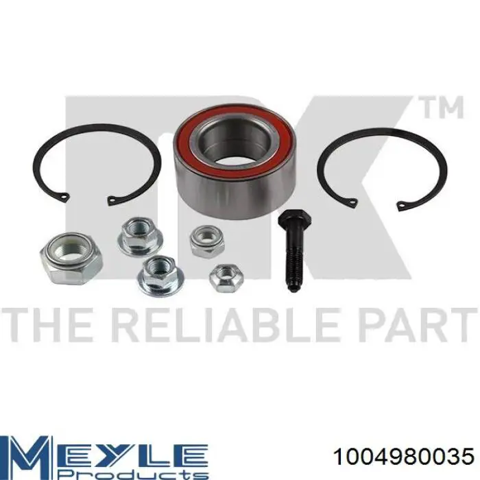 Compre 1004980035 Meyle Rolamento de cubo dianteiro
