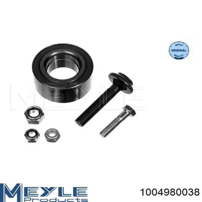 Rolamento de cubo dianteiro Meyle 1004980038 preço, a partir de 32,29 USD