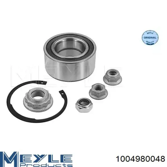 Rolamento de cubo dianteiro Meyle 1004980048 preço, a partir de 27,15 USD