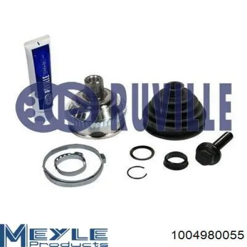 Junta homocinética externa dianteira Meyle 1004980055 preço, a partir de 51,38 USD