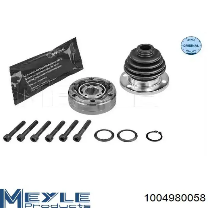 Junta homocinética externa dianteira Meyle 1004980058 preço, a partir de 39,83 USD