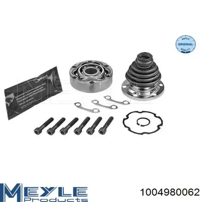 Junta homocinética interna dianteira Meyle 1004980062 preço, a partir de 60,19 USD