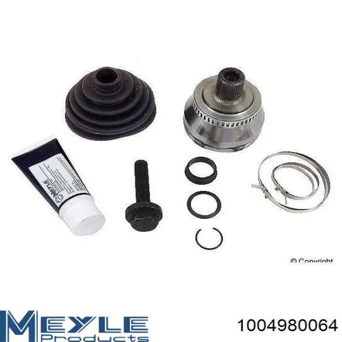 Junta homocinética externa dianteira Meyle 1004980064 preço, a partir de 60,07 USD