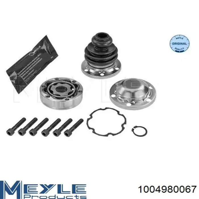 Junta homocinética interna dianteira Meyle 1004980067 preço, a partir de 44,87 USD