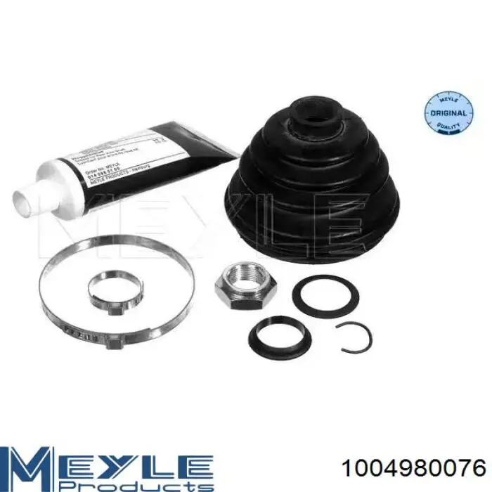 Bota de proteção externa de junta homocinética do semieixo dianteiro Meyle 1004980076 preço, a partir de 10,91 USD