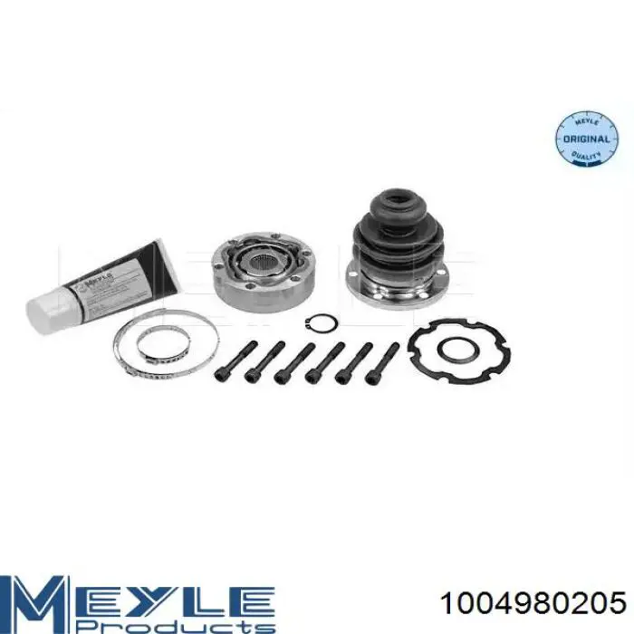 Junta homocinética interna dianteira Meyle 1004980205 preço, a partir de 45,43 USD