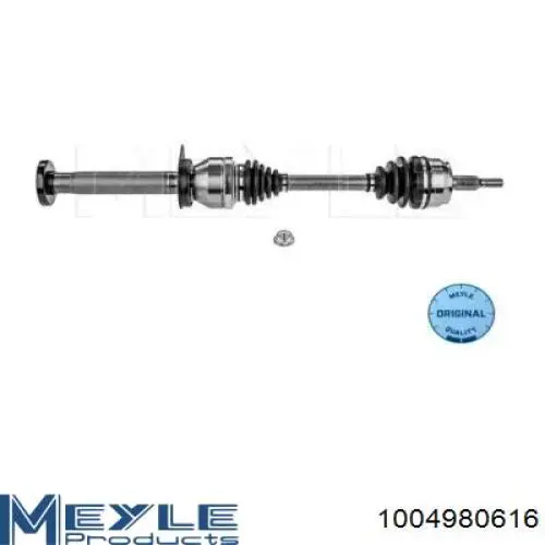 Semieixo (acionador) dianteiro direito Meyle 1004980616 preço, a partir de 241,08 USD