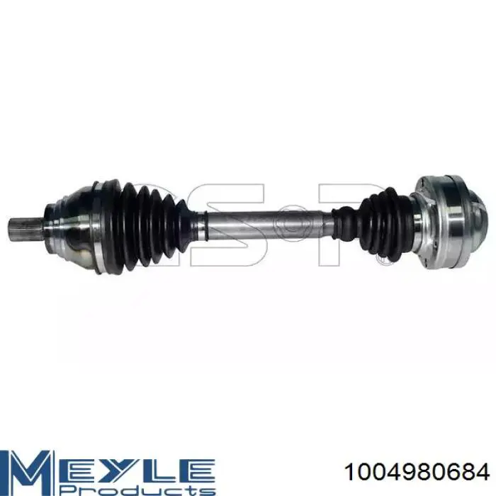 Semieixo (acionador) dianteiro direito Meyle 1004980684 preço, a partir de 133,69 USD