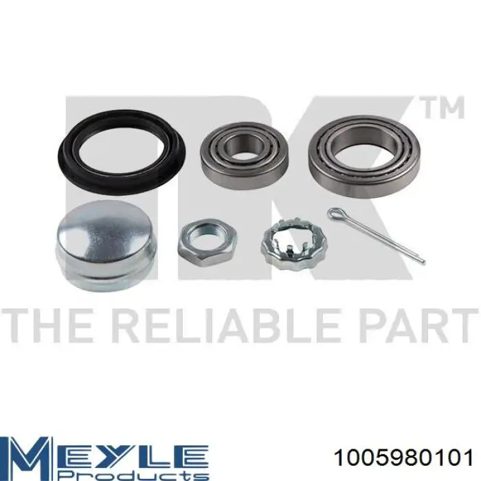 Compre 1005980101 Meyle Rolamento de cubo traseiro