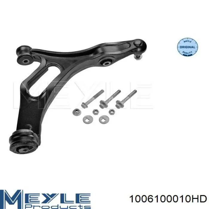 Compre 1006100010HD Meyle Bloco silencioso dianteiro do braço oscilante inferior