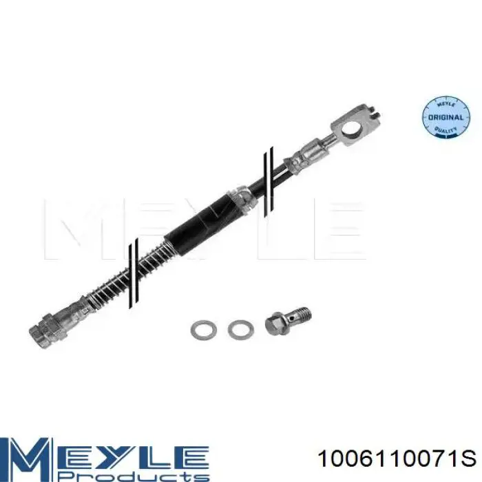 Mangueira do freio dianteira Meyle 1006110071S preço, a partir de 15,42 USD