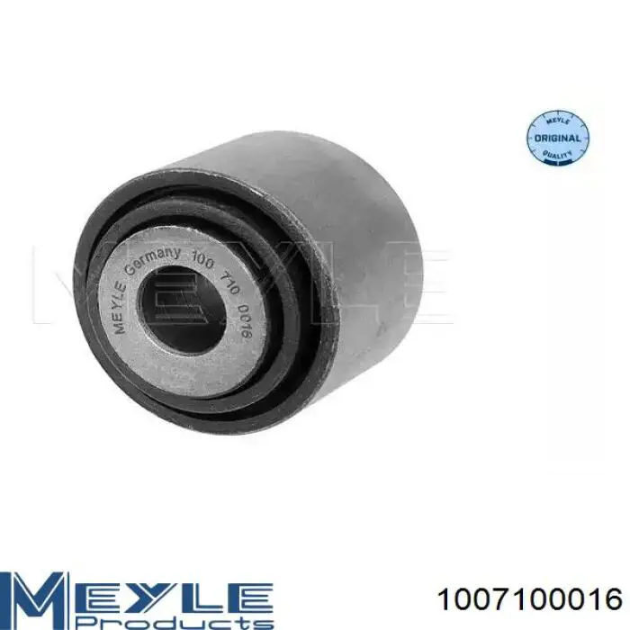 Bloco silencioso do braço oscilante superior traseiro Meyle 1007100016 preço, a partir de 12,19 USD