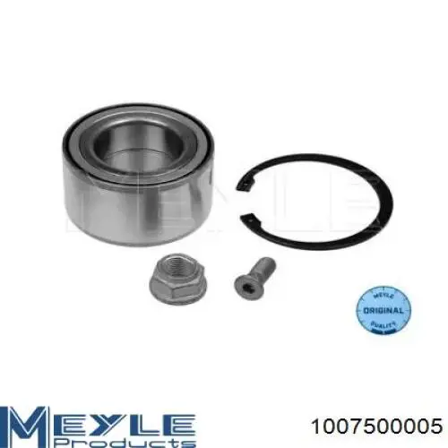 1007500005 Meyle Rolamento de cubo traseiro