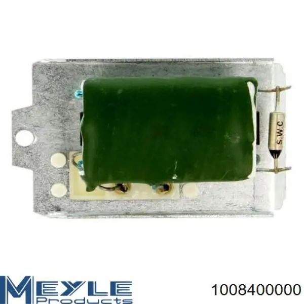 Resistor (resistência) de ventilador de forno (de aquecedor de salão) Meyle 1008400000 preço, a partir de 17,00 USD
