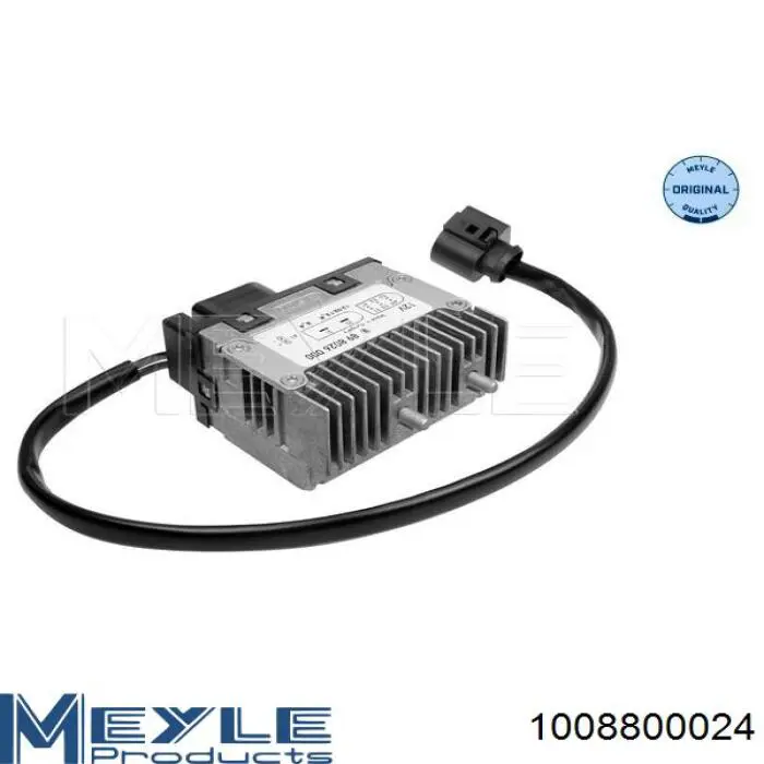 Regulador de revoluções de ventilador de esfriamento (unidade de controlo) 1008800024 Meyle