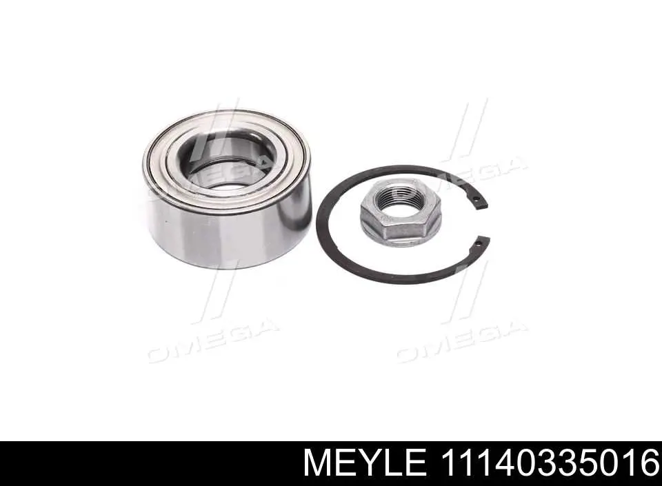 Rolamento de cubo dianteiro Meyle 11140335016 preço, a partir de 27,96 USD