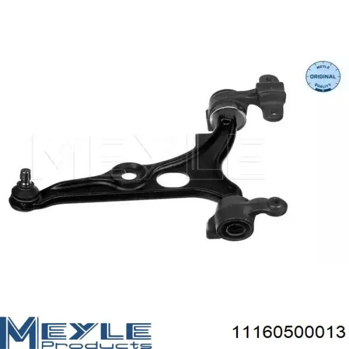 Braço oscilante inferior direito de suspensão dianteira Meyle 11160500013 preço, a partir de 76,62 USD