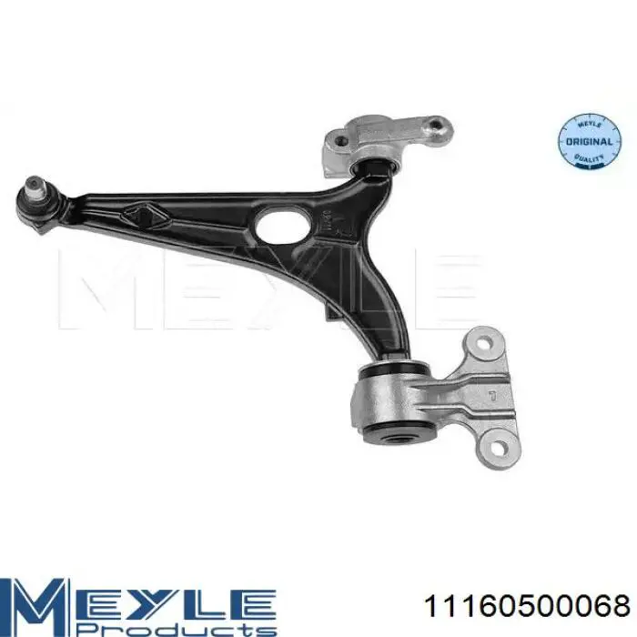 Braço oscilante inferior esquerdo de suspensão dianteira Meyle 11160500068 preço, a partir de 119,75 USD