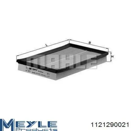 Compre 1121290021 Meyle Filtro de ar