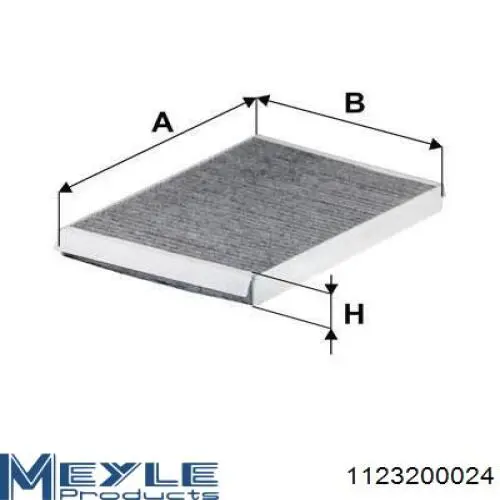 Compre 1123200024 Meyle Filtro de salão