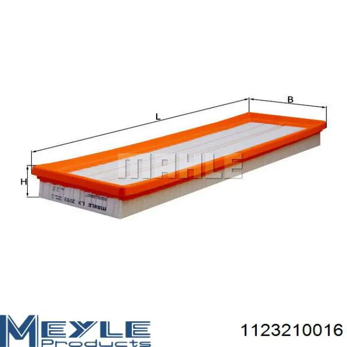 Compre 1123210016 Meyle Filtro de ar